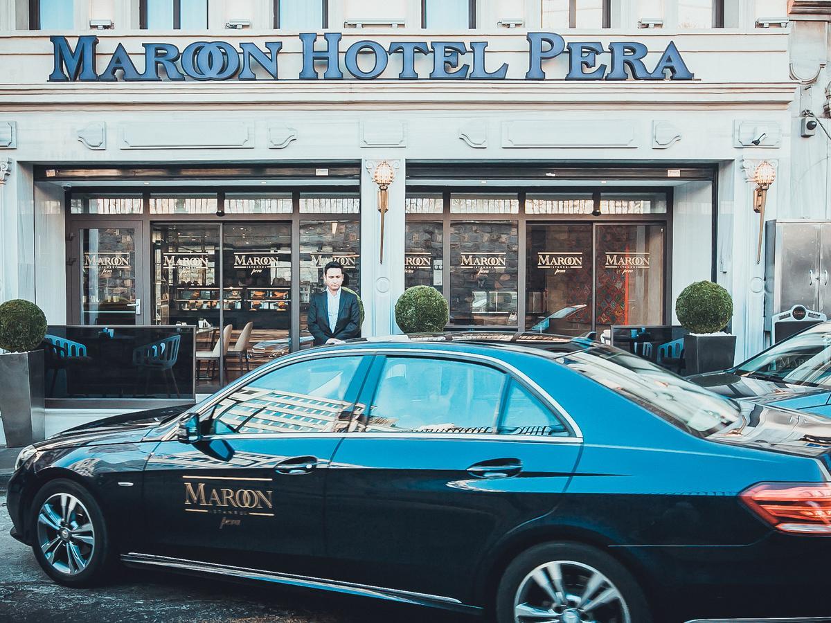 Maroon Hotel Pera Istambul Exterior foto